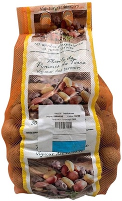 Patata Siembra Monalisa Saco 5 kg Calibre 35/45